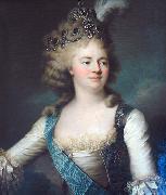 Jean Louis Voille Portrait of Grand Duchess Marie Fyodorovna oil painting artist